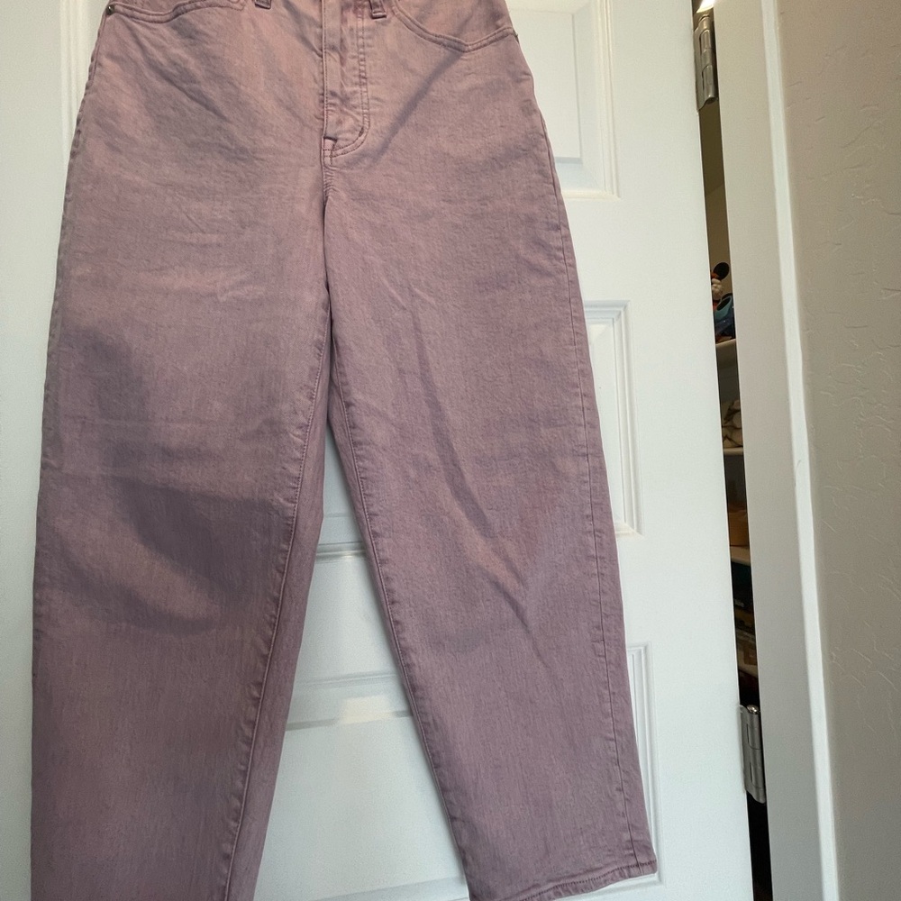 Madewell balloon leg jeans